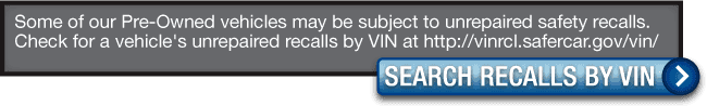 Search Recalls by VIN