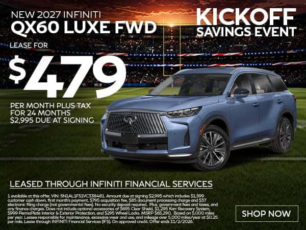 Nuevo INFINITI QX60 LUXE 2027