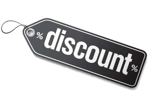 Discount tag