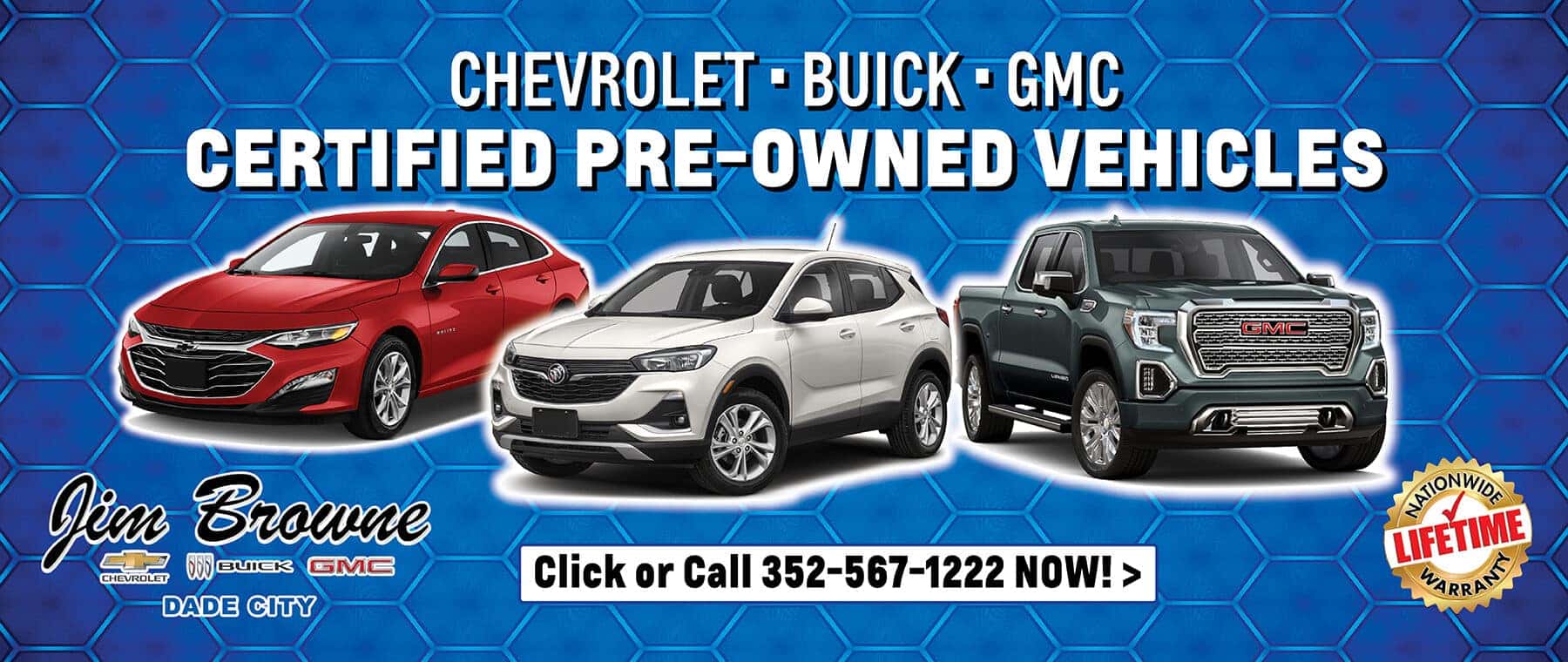 Jim Browne Dade City Chevy Buick GMC New & Used Car Dealer in Dade City
