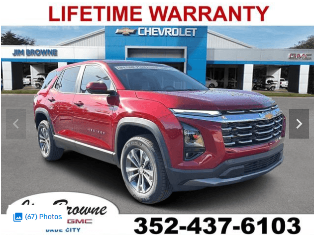 2026 CHEVROLET EQUINOX LT AWD SUV C610286