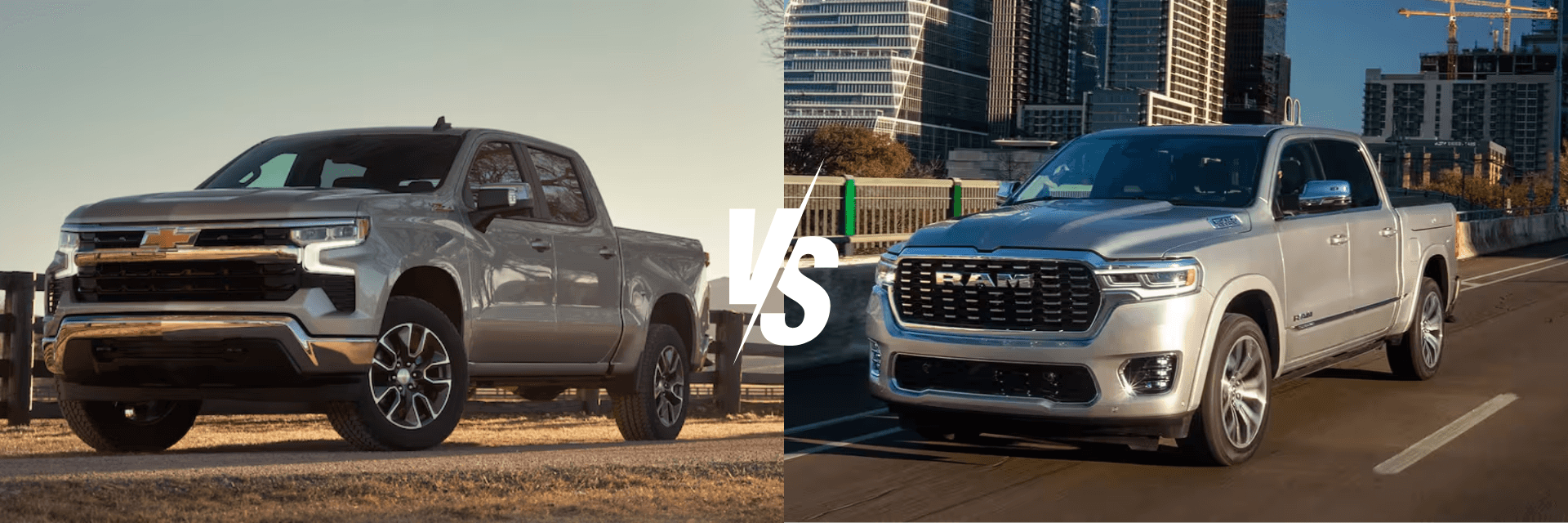 Chevy Silverado 1500 vs RAM 1500