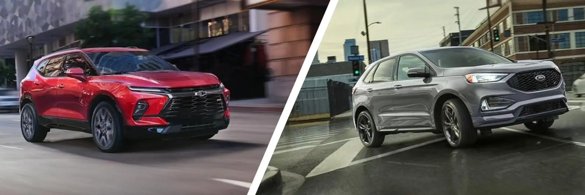 Chevy Blazer vs Ford Edge: Comparison & Review