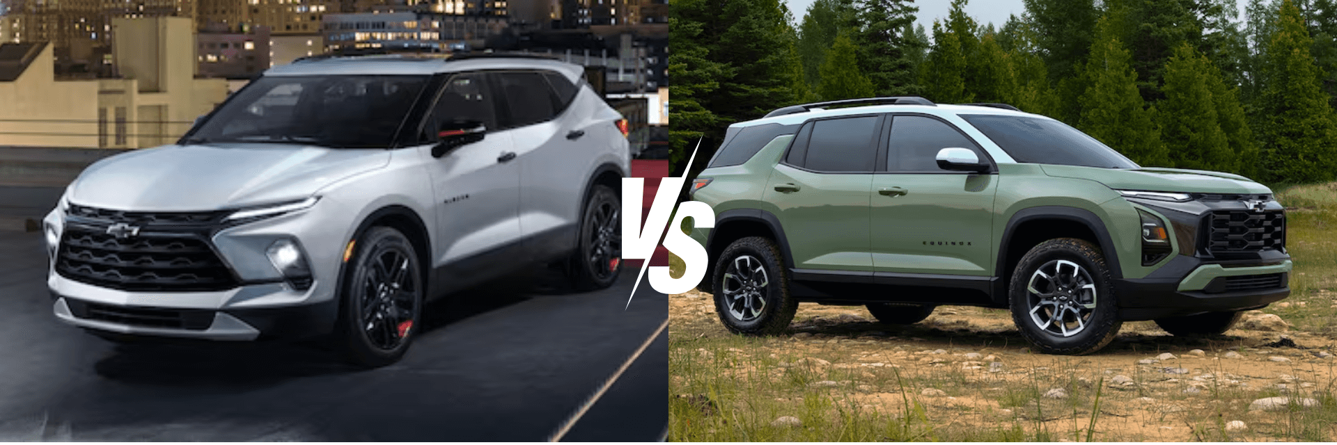 2025 Chevy Blazer vs. 2025 Chevy Equinox