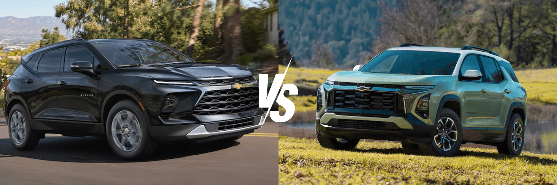 2025 Chevy Blazer vs. 2025 Chevy Equinox