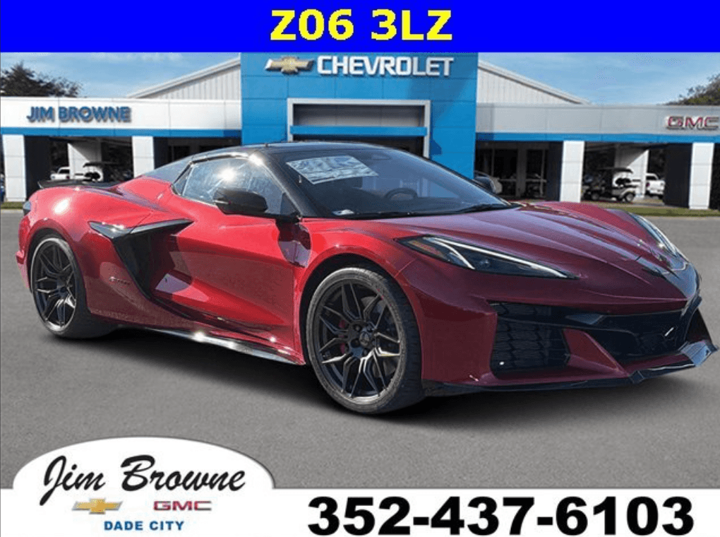 2026 CHEVROLET CORVETTE Z06 3LZ RWD CONVERTIBLE C610184