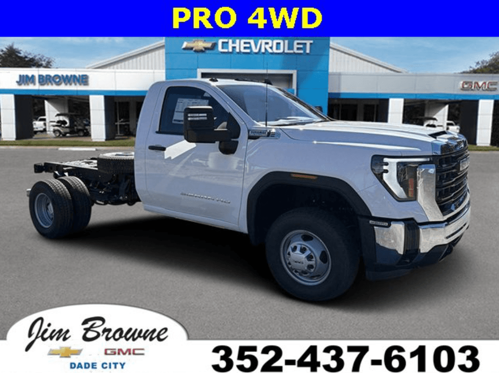 2026 GMC SIERRA 3500 HD CHASSIS CAB PRO REGULAR CAB C630070