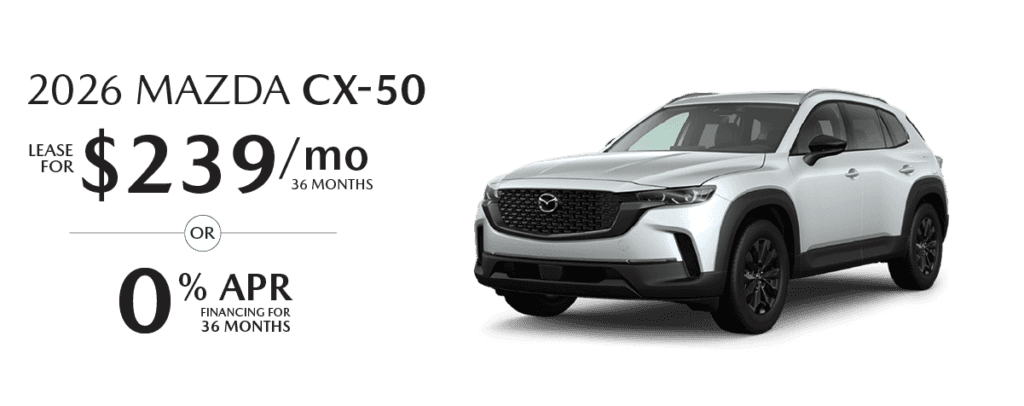 2026 Mazda CX-50