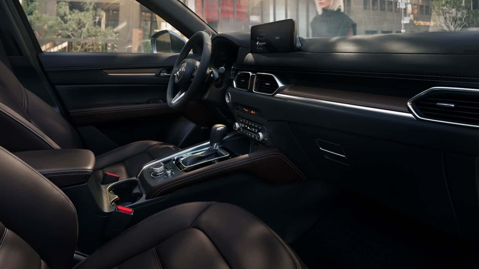 Image of a 2025 Mazda CX-5 interior.