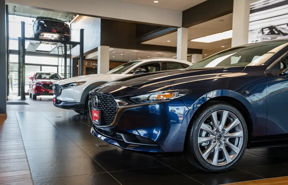 Hello Mazda of Temecula Showroom
