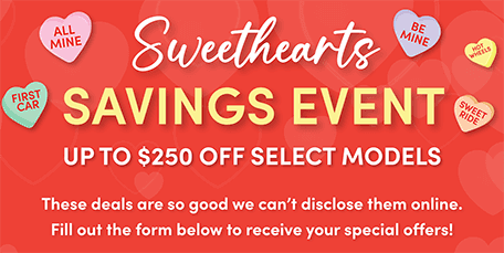 Sweetheart Savings Event