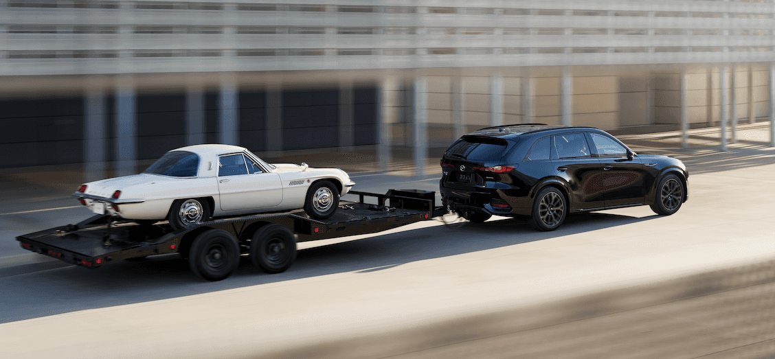 Changing Lanes on I-15 With Mazda BSM