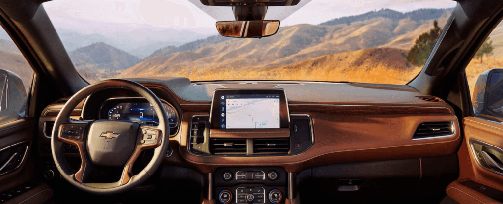 Chevy Tahoe interior