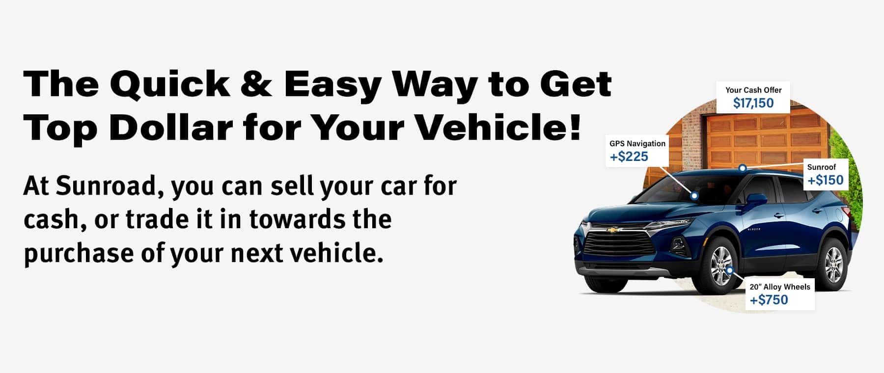 Instant offer page