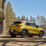 Chevy Trailblazer at Campsite