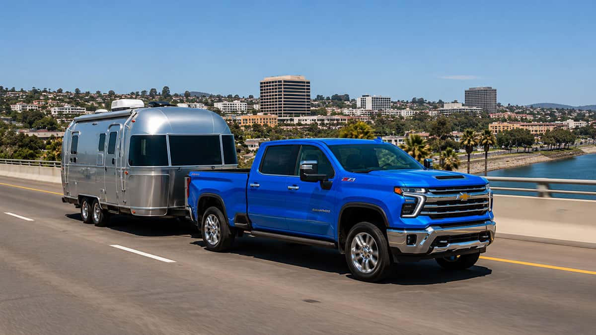 best trucks for towing a travel trailer