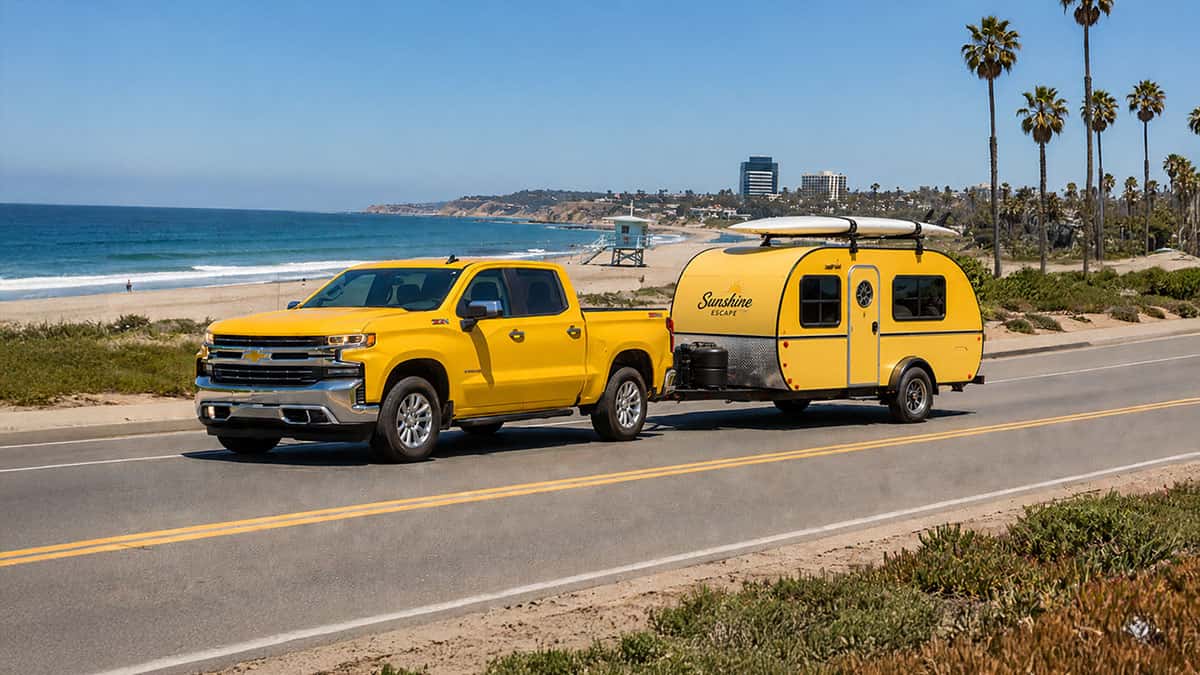 best trucks for towing a travel trailer