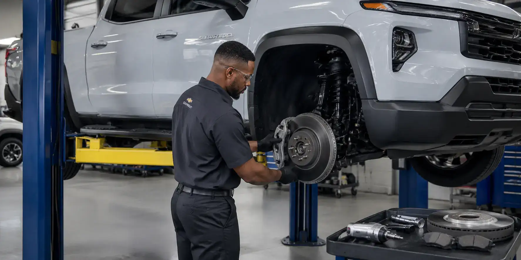 Chevy Silverado brake service in San Diego