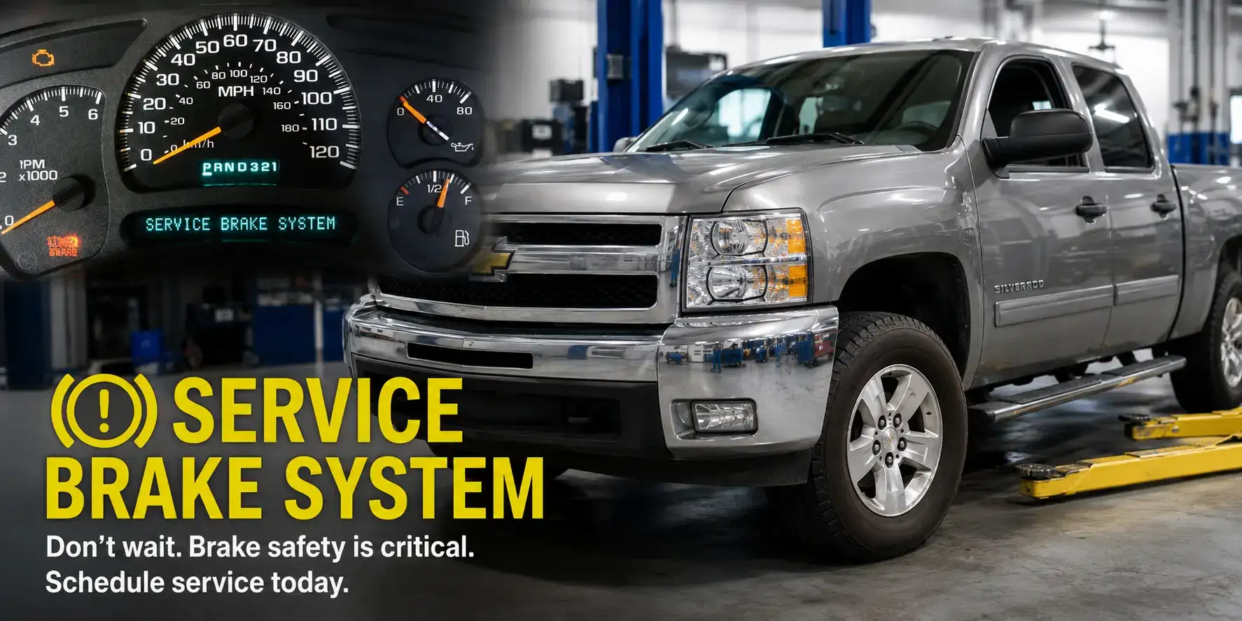 Chevy Silverado brake service in San Diego