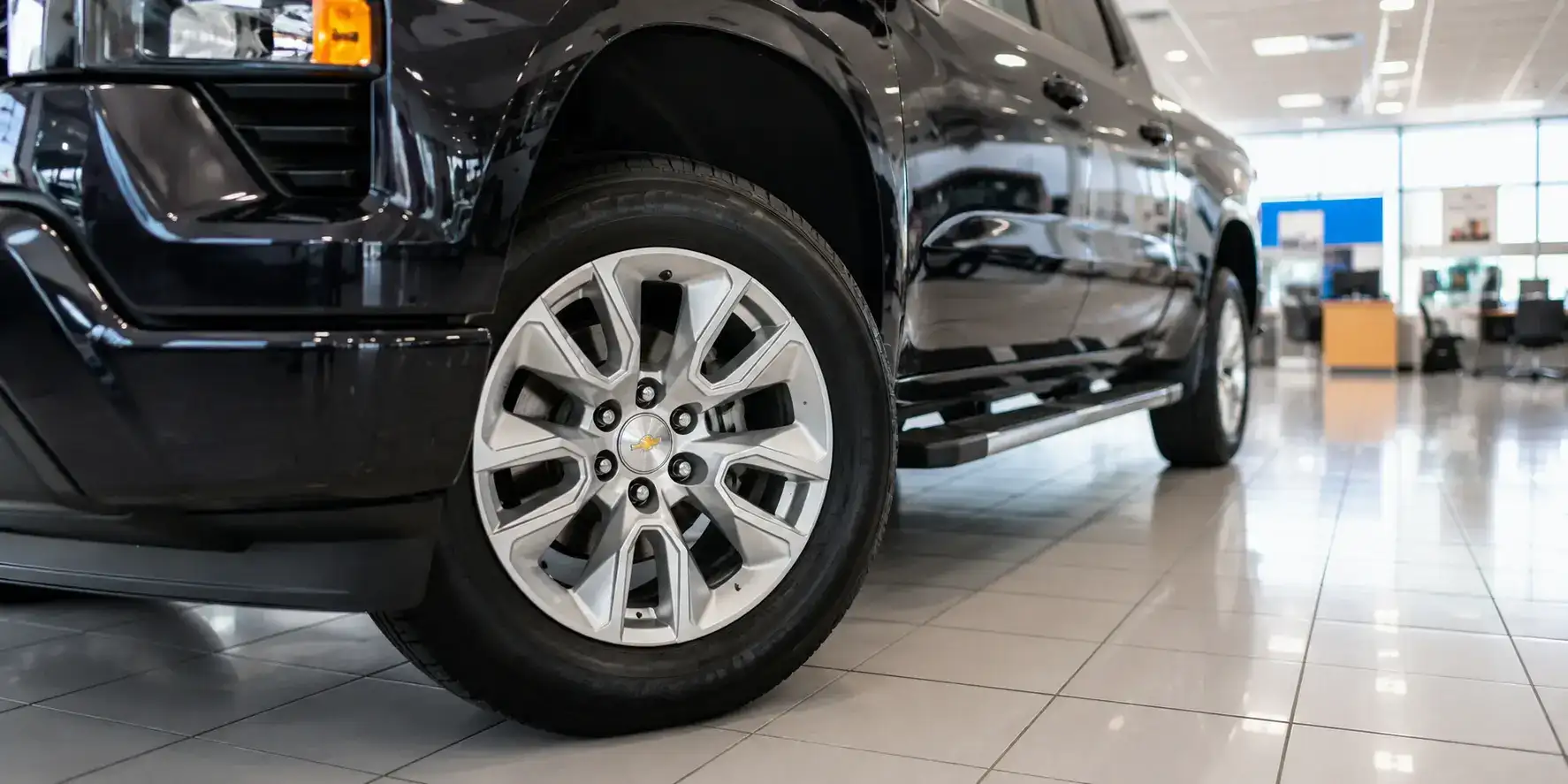 Chevy Silverado tire rotation in San Diego