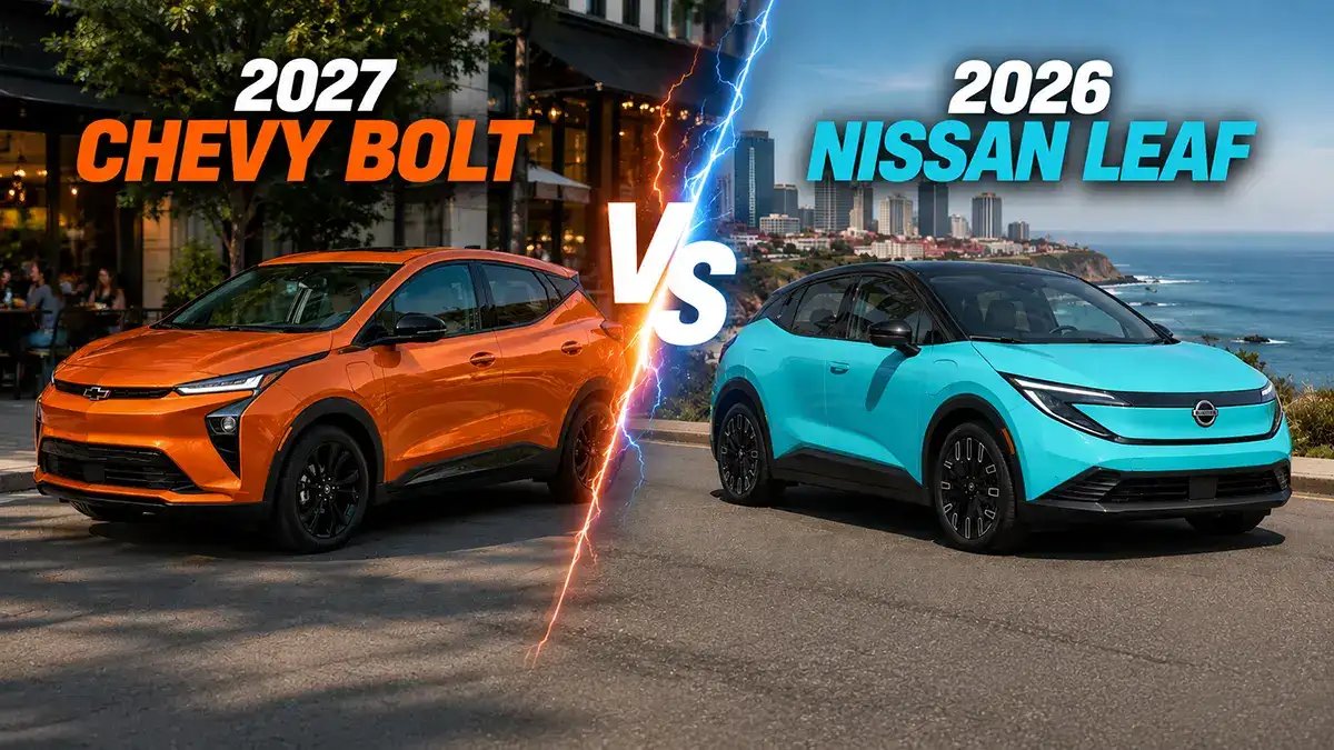 2027 Chevy Bolt vs. Nissan Leaf