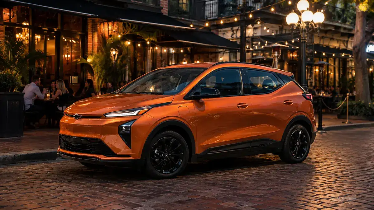 2027 Chevrolet Bolt RS in San Diego side view