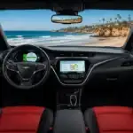 2027 Chevy Bolt EV interior with 11.3-inch touchscreen