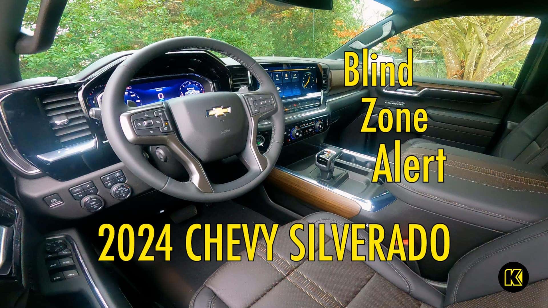 Side Blind Zone Alert and the 2024 Chevy Silverado High Country