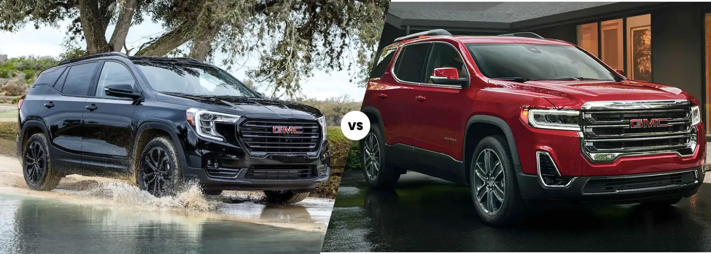 2022 GMC Terrain vs. 2022 GMC Acadia | Kent County Motors