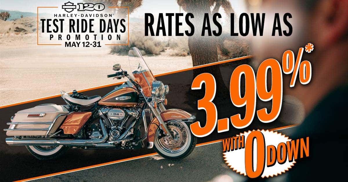 Test Ride Days Promotion