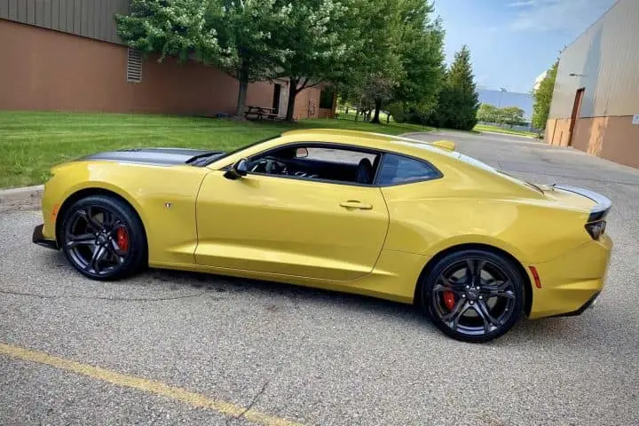 Exciting 2024 Camaro Nitro Metallic Yellow Pictures