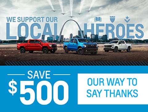 Save $500 our way to say thanks!