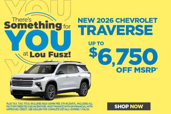 NEW 2026 CHEVROLET TRAVERSE