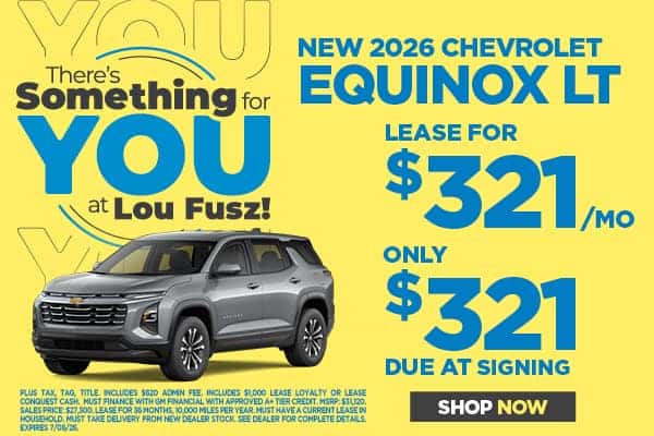 NEW 2026 CHEVROLET EQUINOX LT