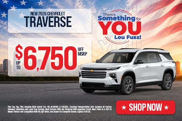 New 2026 Chevrolet Traverse