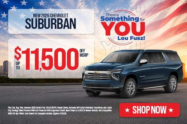 New 2026 Chevrolet Suburban