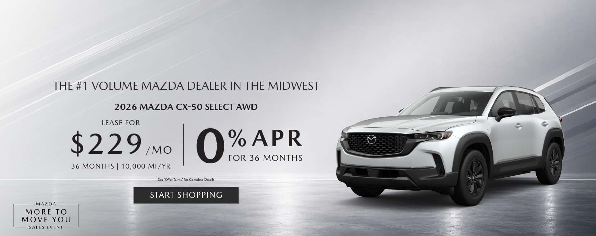 0% APR For 36 Months Or $229 Lease