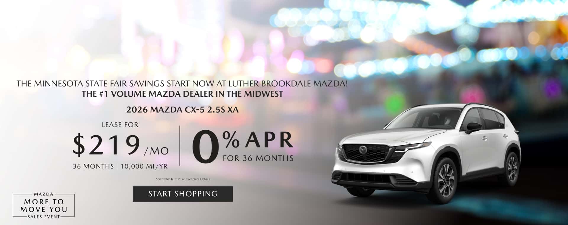 0% APR For 36 Months Or $219 Lease