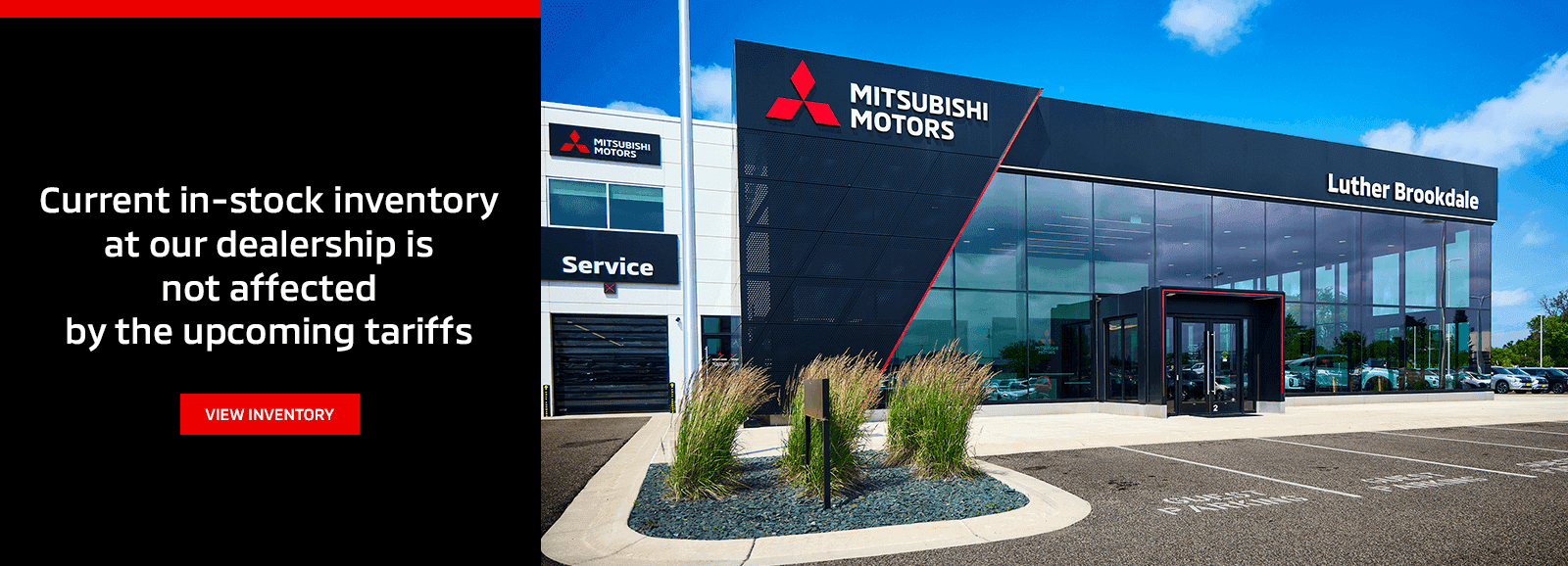 Current in-stock inventory at our dealership is not affected by the upcoming tariffs
