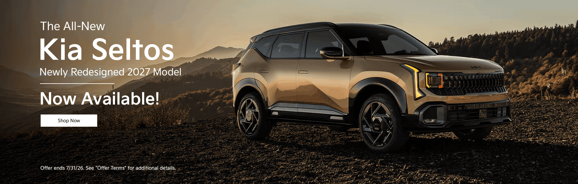 The All-New Kia Seltos Newly Redesigned 2027 Model — Now Available