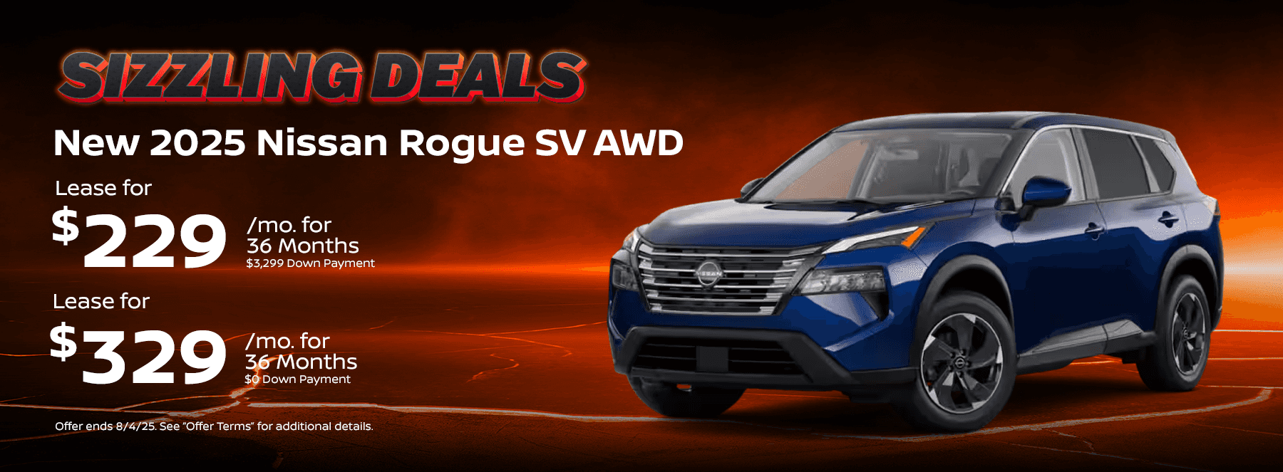 New 2025 Nissan Rogue SV AWD Subtext - Lease for $229/mo. for 36 Months $3,299 Down Payment Lease for $329/mo. for 36 Months $0 Down Payment
