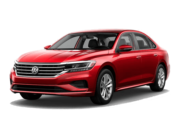 2020 VW Passat Red