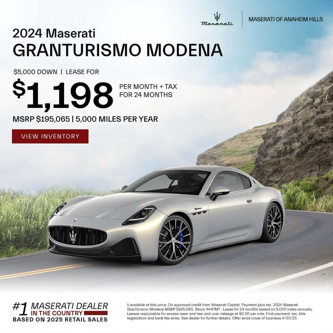 2024 Maserati GranTurismo Modena