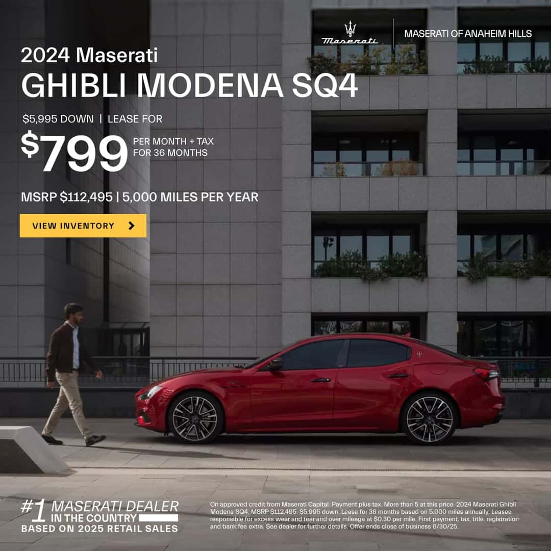 2024 Maserati Ghibli Modena SQ4