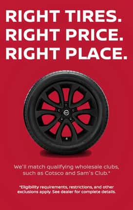 Right Tires. Right Price. Right Here.