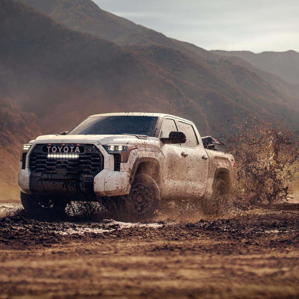 Toyota Truck in Mud