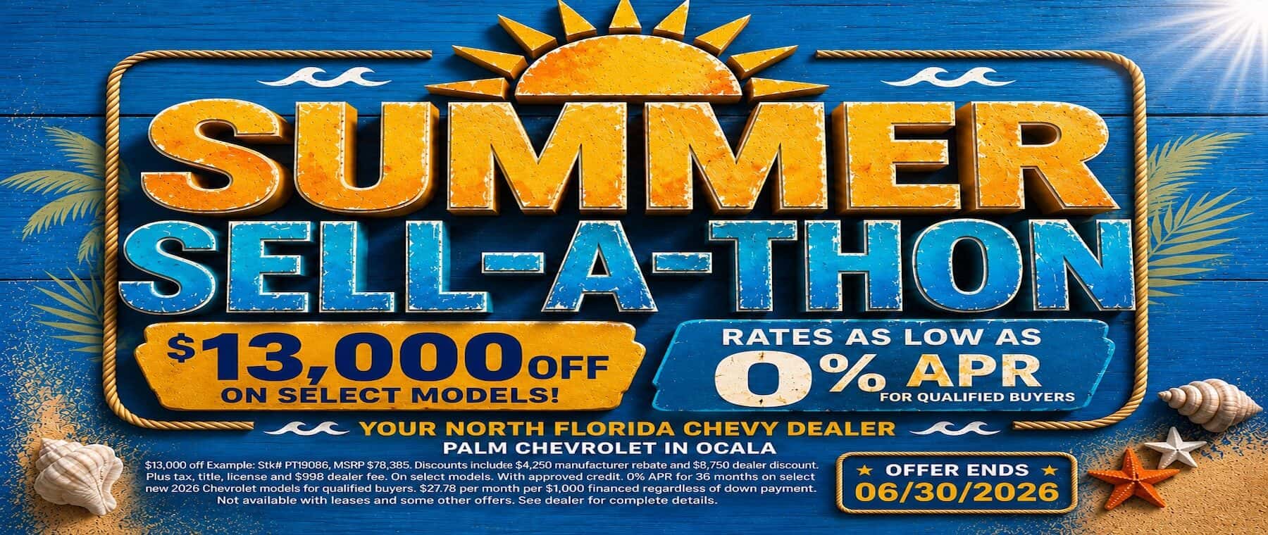 summer sell a thon
