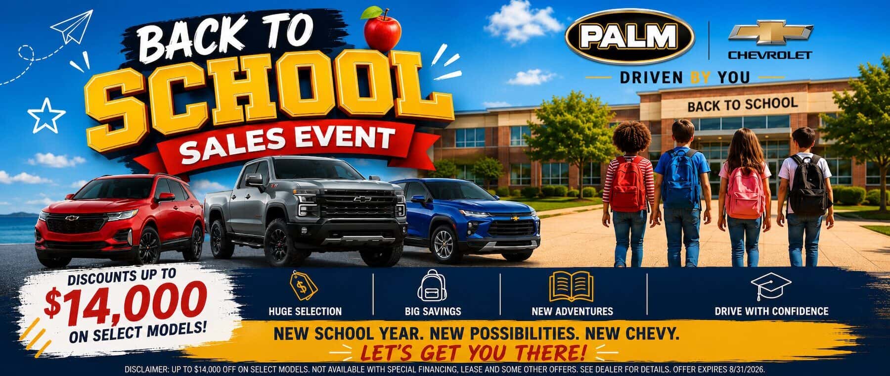 Back to School savings