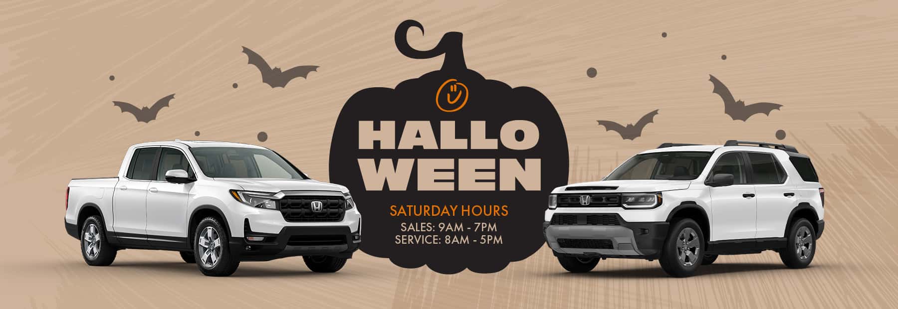 Halloween Special Hours