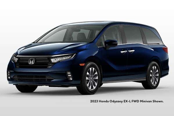 New 2023 Honda Odyssey EX-L FWD Minivan